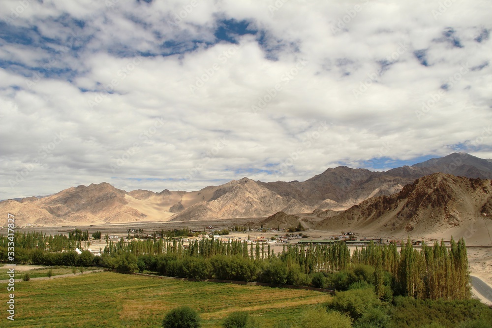 View from Thiksey Monastery (Leh-Ladakh)