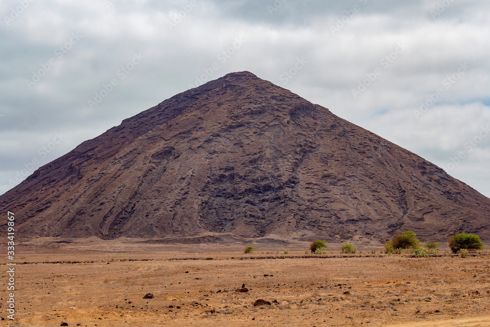 Monte Leste mountain near Buracona, Sal, Cape Verde
