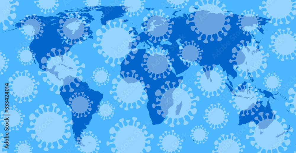 Weltkarte Corona Virus Pandemie Stock Illustration Adobe Stock Weltkarte Corona Virus Pandemie Stock Illustration Adobe Stock