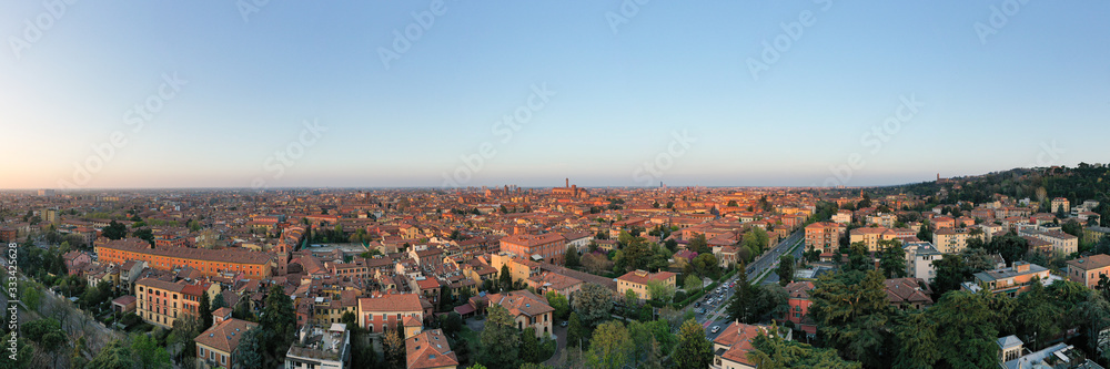 Aerial View of Bologna