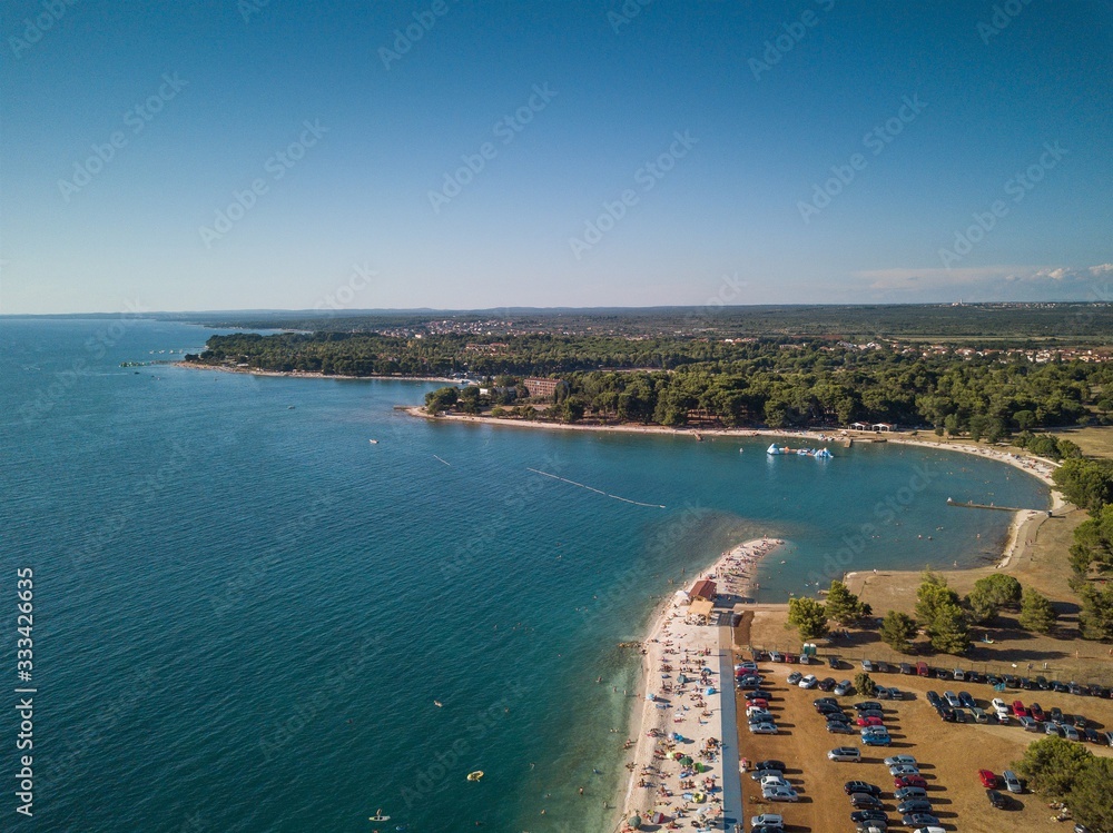 Pula Brijuni Islands Istria Croatia Beach Holiday Travel Tourism Adriatic Sea Harbour Boats Peninsula