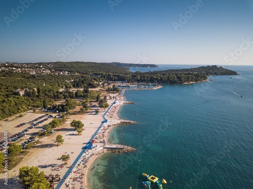 Pula Brijuni Islands Istria Croatia Beach Holiday Travel Tourism Adriatic Sea Harbour Boats Peninsula © www.januszkurek.com