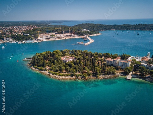 Rovinj Istria Croatia Adriatic Sea Tourism Travel Holiday Landscape Town Mediterranean