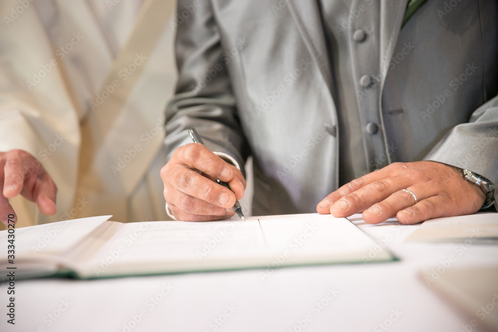 Obraz premium Mariage