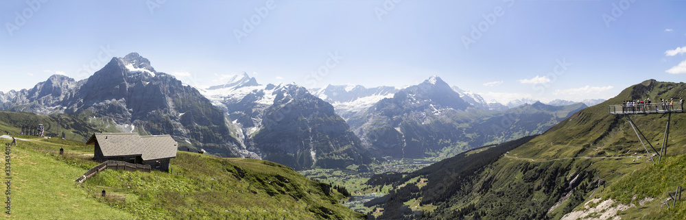Paysage Alpes Suisse 