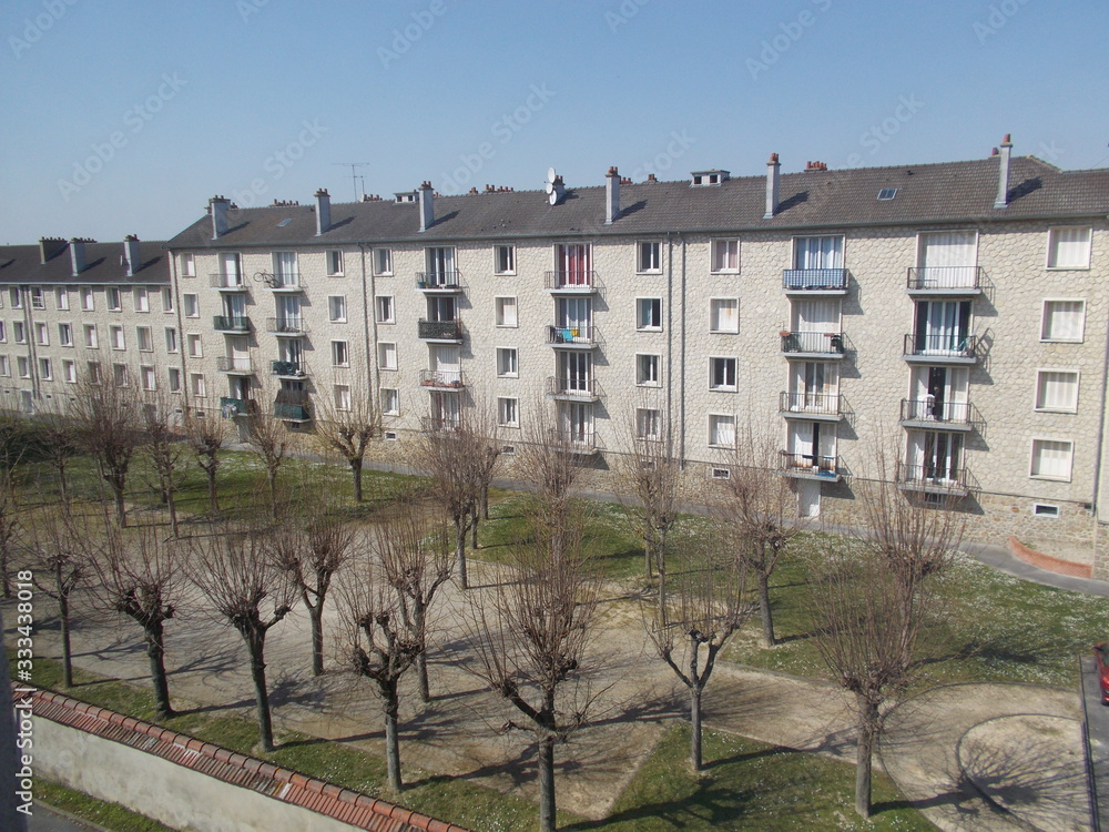 Fototapeta premium Paysage Reims