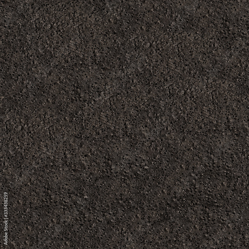 Seamless Tiling Texture of a Black Plastic