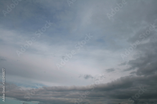 cloudy sky and billowing clouds © Artur