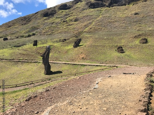Bild auf Leinwand Rapa Nui