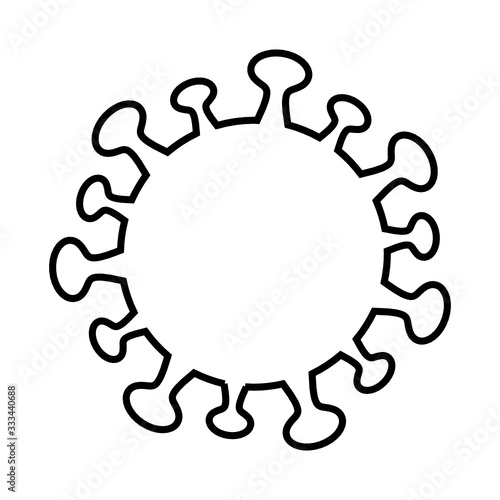 coronavirus ikona