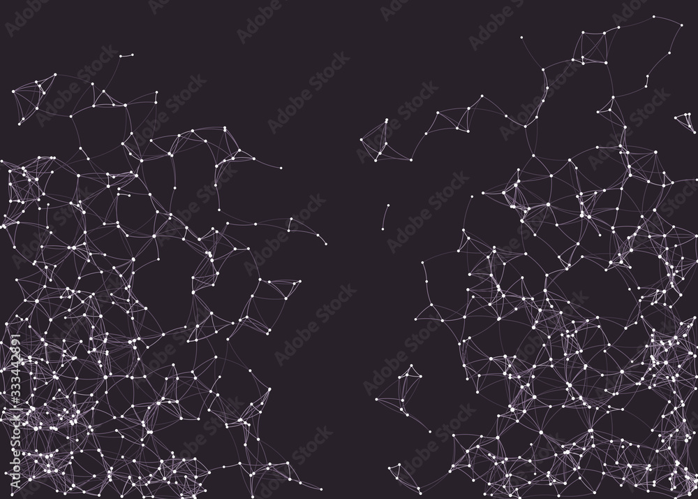 Procedural Art Network Mesh background illustration Procedural Art Network Mesh background illustration