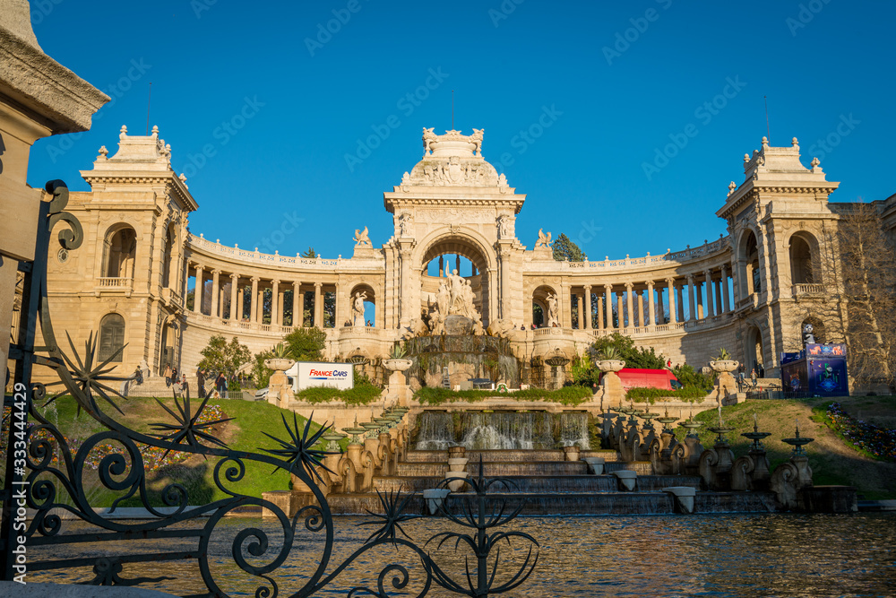 Fototapeta premium Palais Longchamp, Marseille
