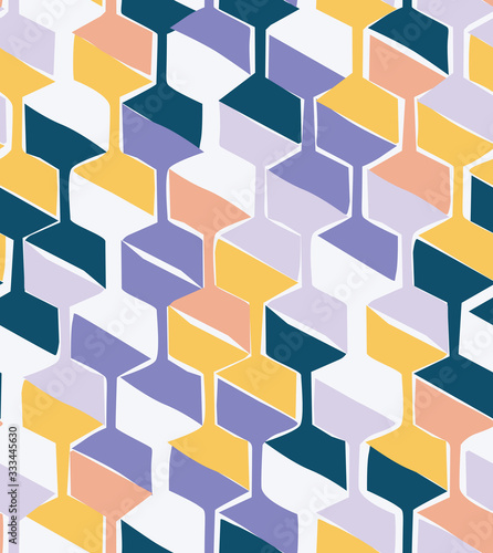 Vector seamless pattern wit...