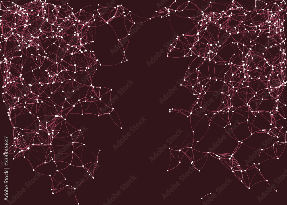 Procedural Art Network Mesh background illustration Procedural Art Network Mesh background illustration