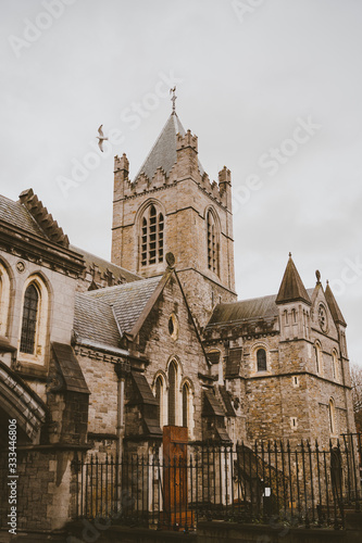 Canvas Print ireland buildings in dublin street photos