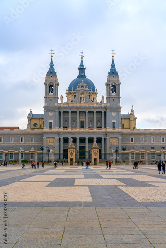 he Almudena Cathedral is the cathedral of Madrid, Spain. It is one of the attractions of the city.