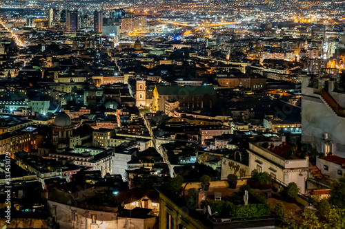 The beautiful city of Naples Italy at night © Meandering Max