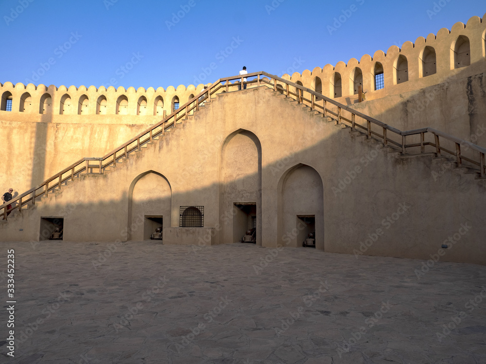 Nizwa, one of the oldest Omani cities, Fort Falaj. Oman