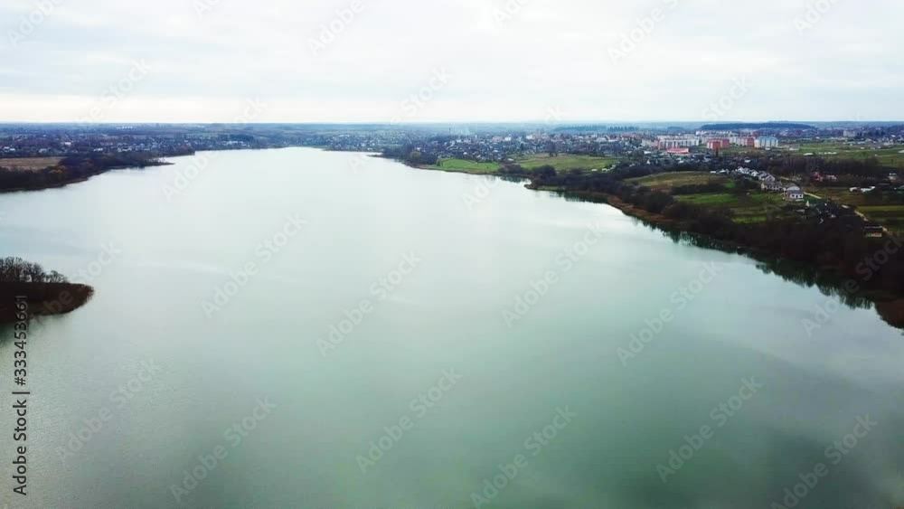 Autumn landscape of Lake Senno Autumn landscape of Lake Senno