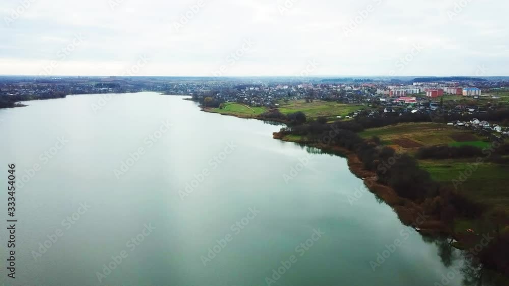 Autumn landscape of Lake Senno Autumn landscape of Lake Senno