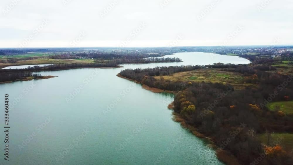 Autumn landscape of Lake Senno Autumn landscape of Lake Senno