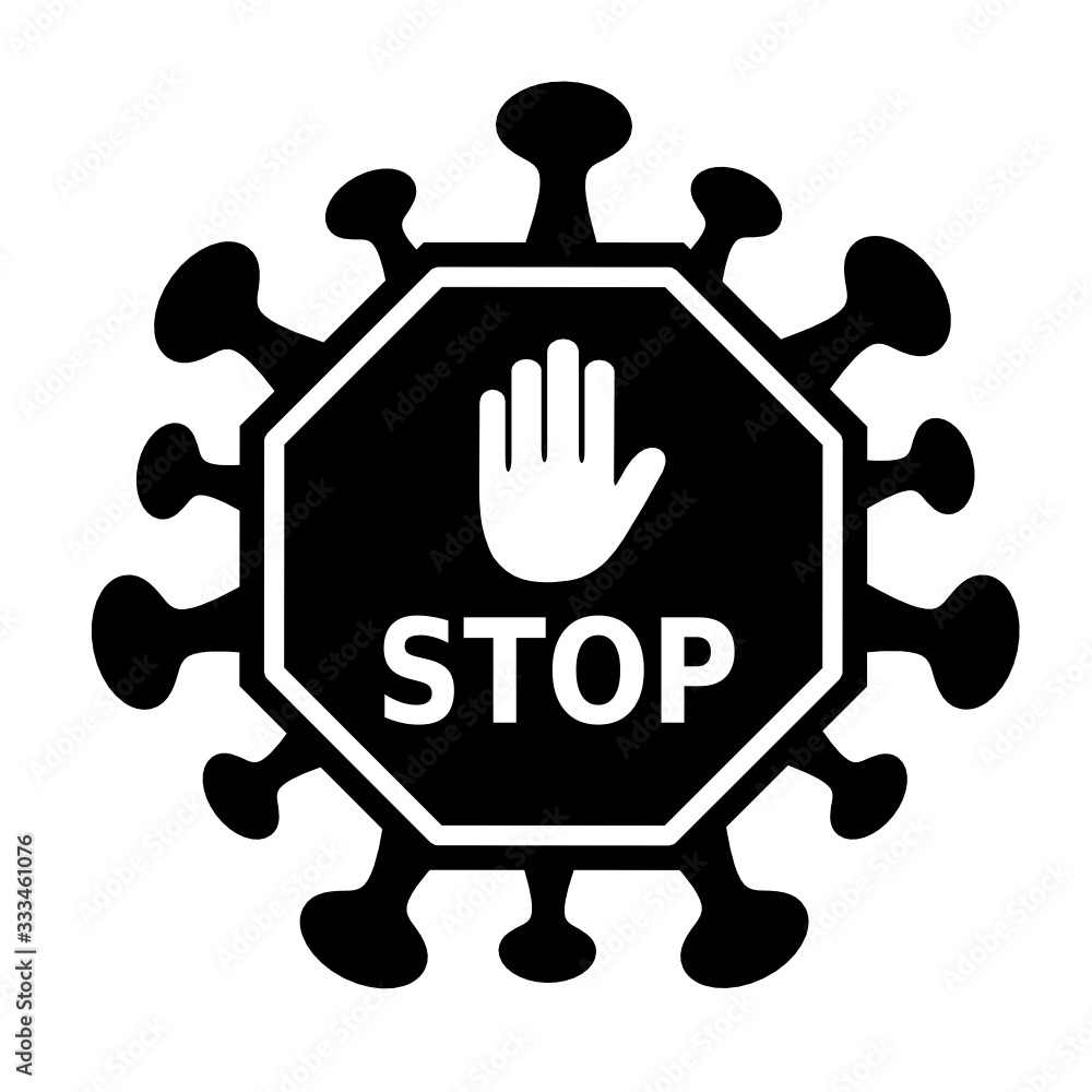 stop coronavirus - obrazy, fototapety, plakaty 
