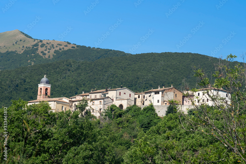 Landscape near Monte Cucco, Marches, Italy