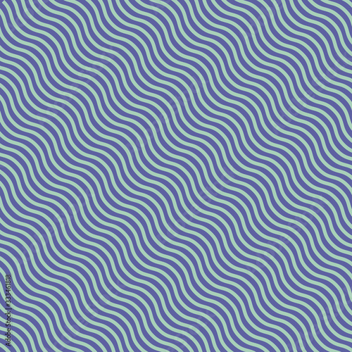 Line Wavy Blue Pattern. Vector illustration