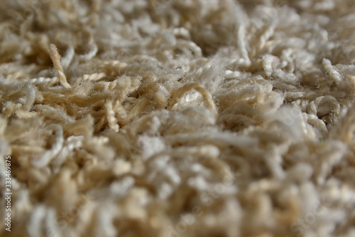 Texture of grey carpet. Abstract background of a shaggy texture. 