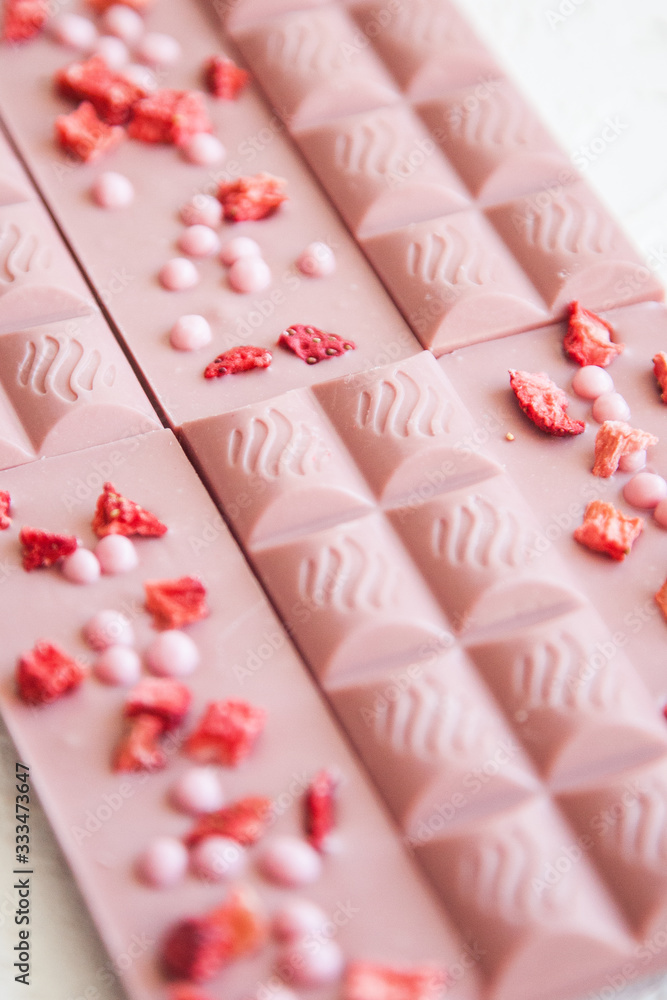 pink chocolate pink chocolate