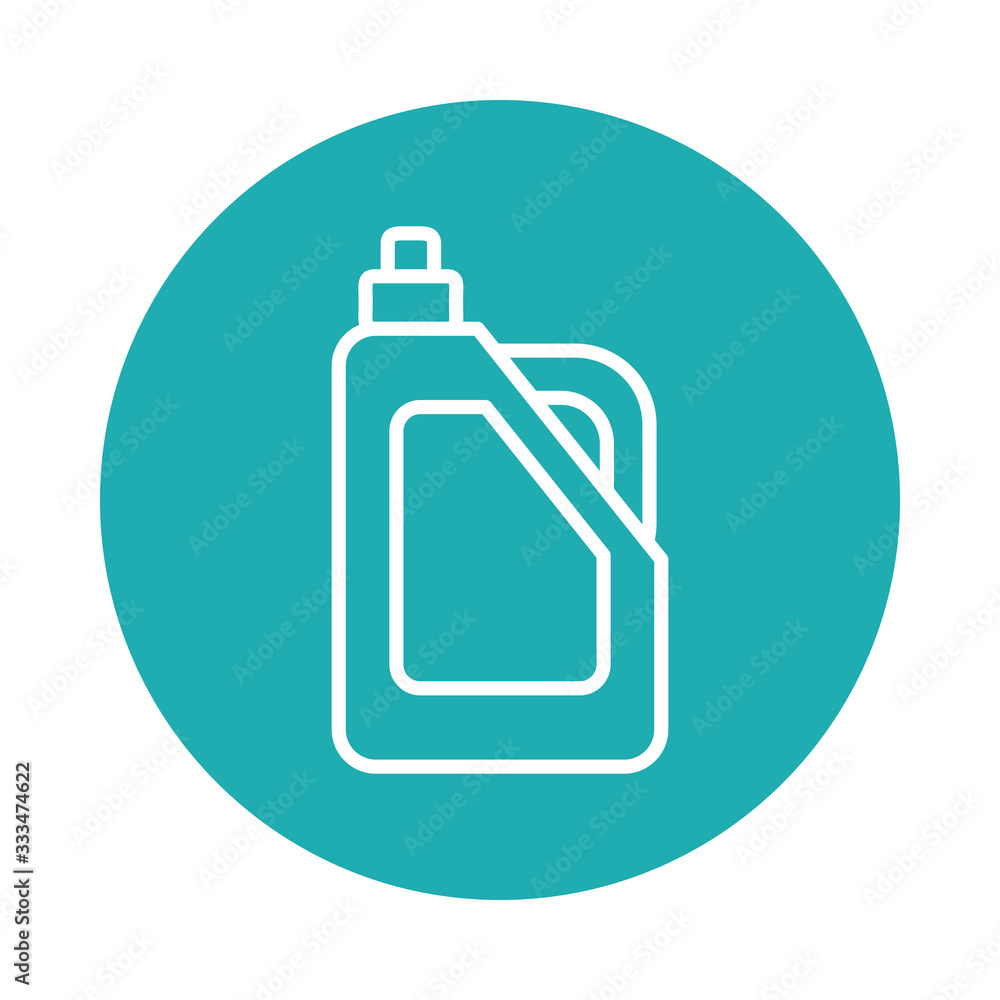 detergent bottle icon, block style detergent bottle icon, block style