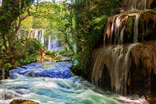 Fototapeta Naklejka Na Ścianę i Meble -  Duden Waterfalls, Turkey