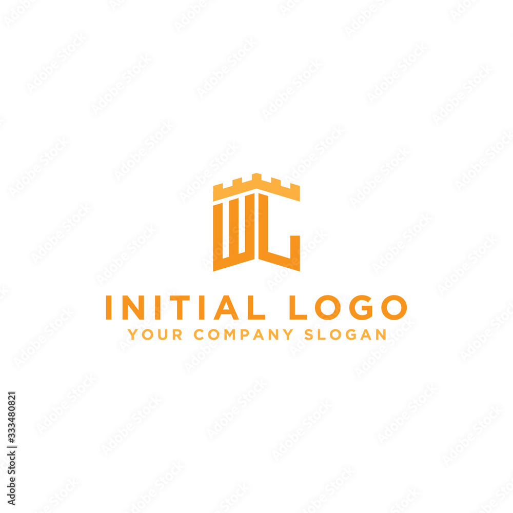 inspiring logo designs for companies from the initial letters of the WL logo icon. -Vectors inspiring logo designs for companies from the initial letters of the WL logo icon. -Vectors
