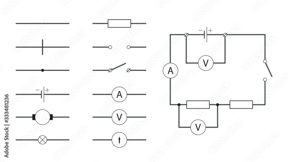 visual-vector-illustration-shows-the-symbols-used-in-electrical