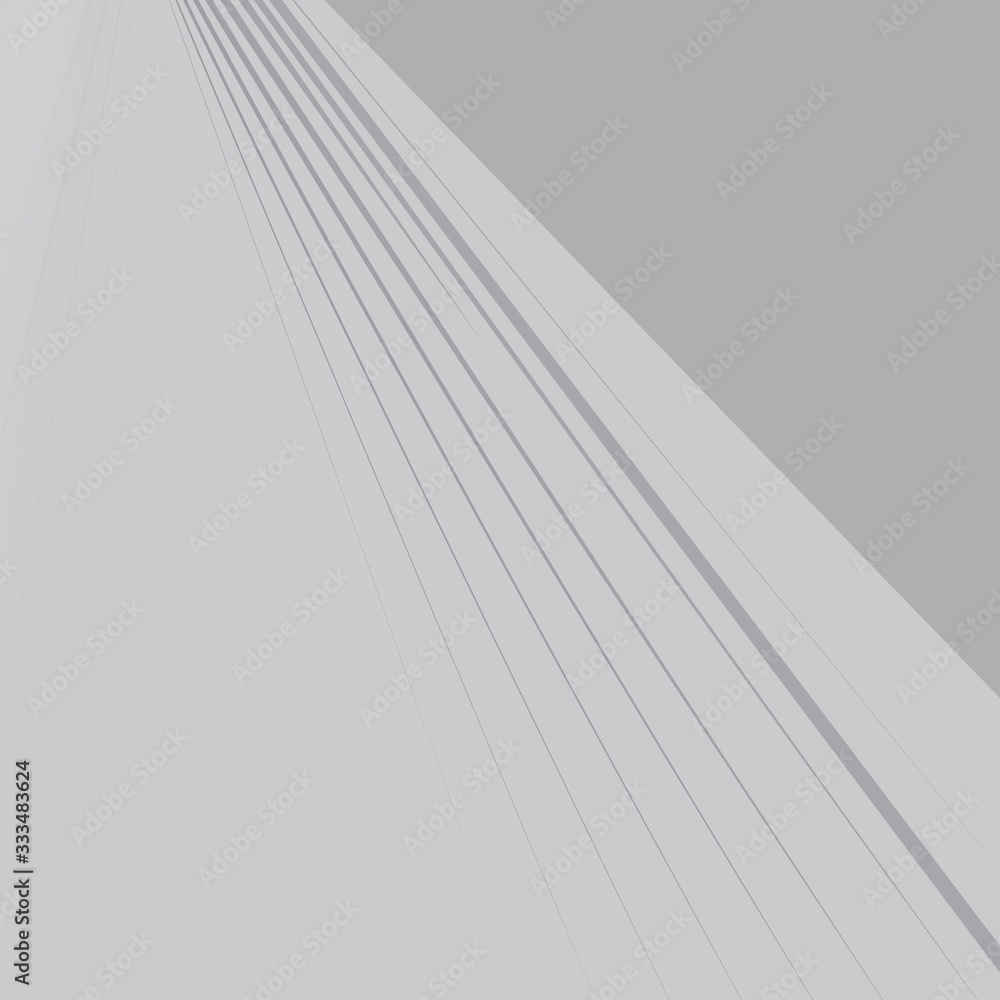 Obraz premium Triangle abstract background. White background, 3d rendering.