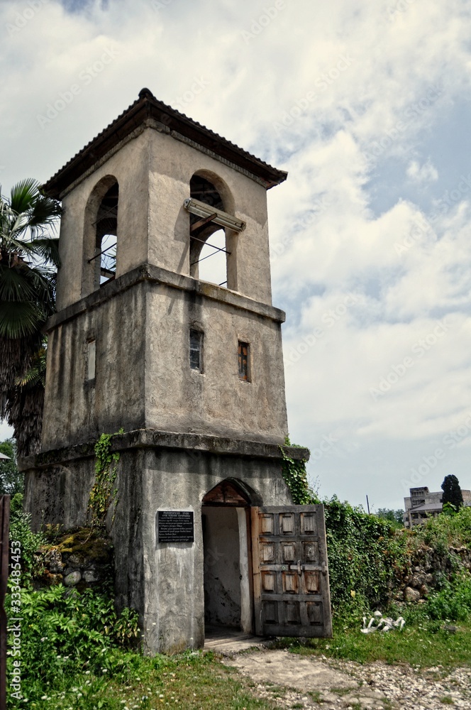 old church in a small village old church in a small village