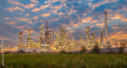 Oil and Gas Industrial zone,The equipment of oil refining,Close-up of industrial pipelines of an oil-refinery plant,Detail of oil pipeline with valves in large oil refinery.