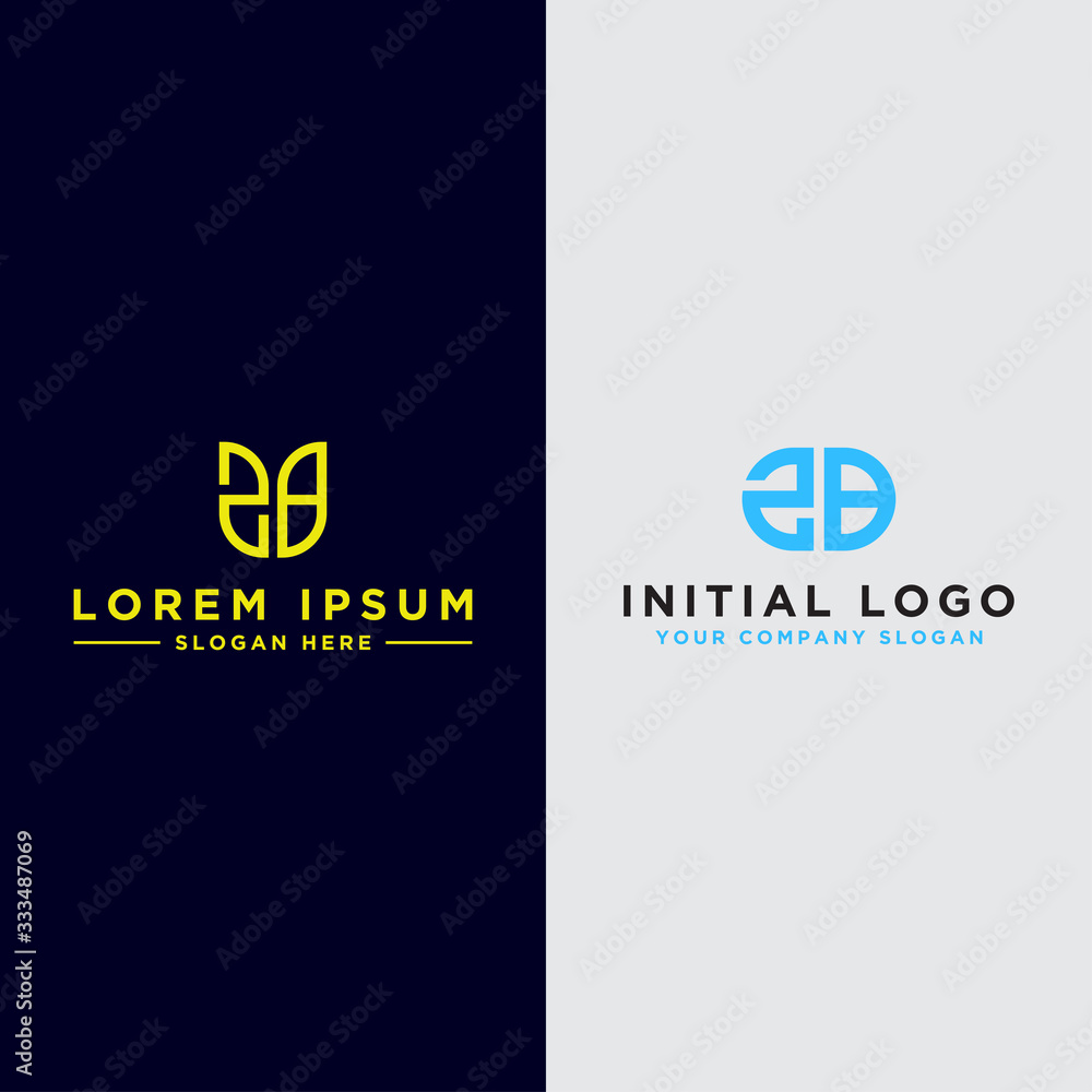 inspiring logo designs for companies from the initial letters of the ZB logo icon. -Vectors inspiring logo designs for companies from the initial letters of the ZB logo icon. -Vectors