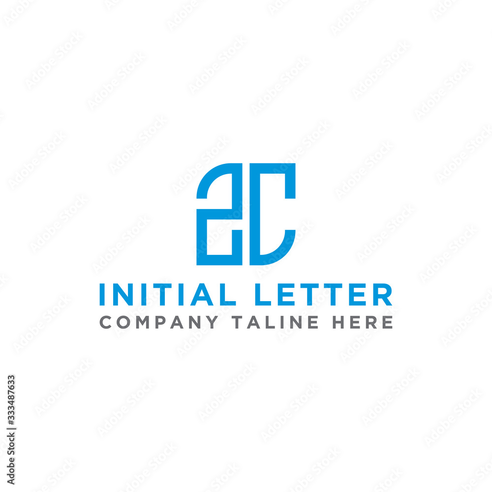 inspiring logo designs for companies from the initial letters of the ZC logo icon. -Vectors