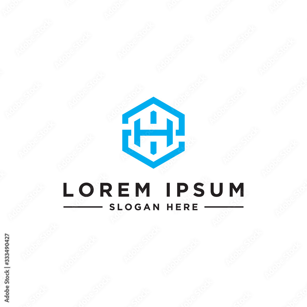 inspiring logo designs for companies from the initial letters of the ZH logo icon. -Vectors inspiring logo designs for companies from the initial letters of the ZH logo icon. -Vectors