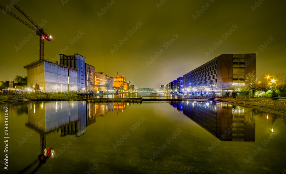Fototapeta premium Blaue Stunde