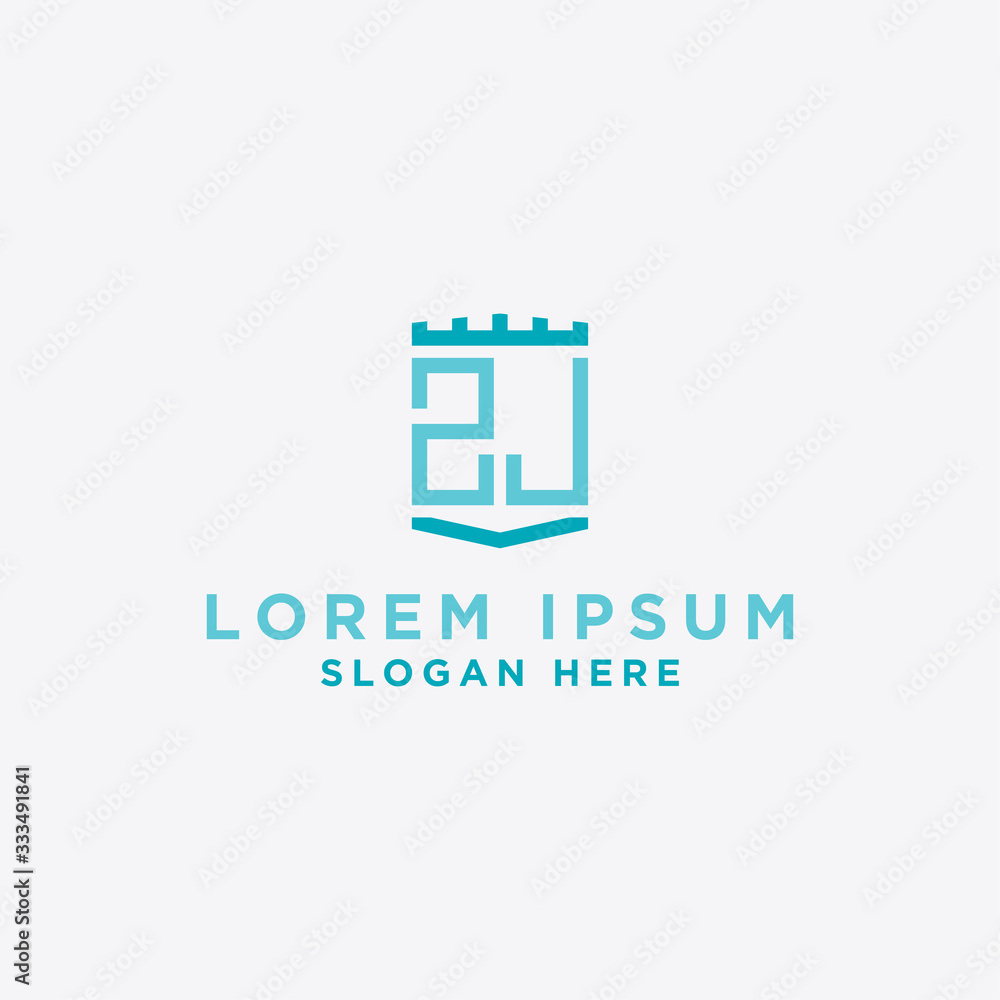 inspiring logo designs for companies from the initial letters of the ZJ logo icon. -Vectors inspiring logo designs for companies from the initial letters of the ZJ logo icon. -Vectors