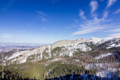 Views of Tatra mountains near Zakopane (Poland)