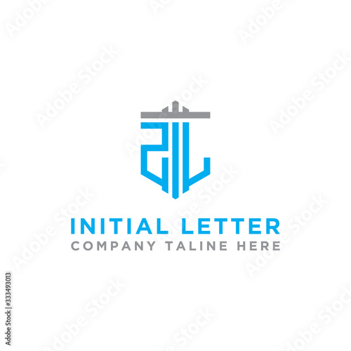 inspiring logo designs for companies from the initial letters of the ZL logo icon. -Vectors