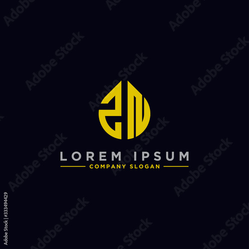 Free Download inspiring logo designs for companies from the initial letters of the ZN logo icon. -Vectors - GFXLoad