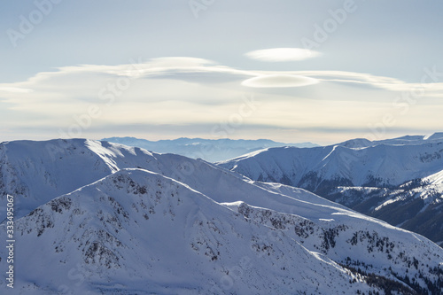 Views of Tatra mountains near Zakopane  Poland 