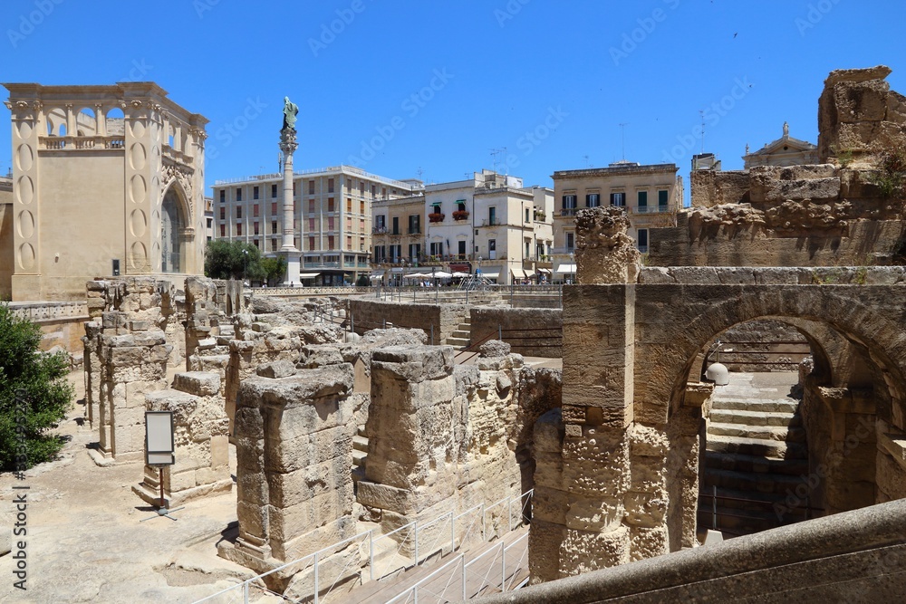 Lecce Roman ruins