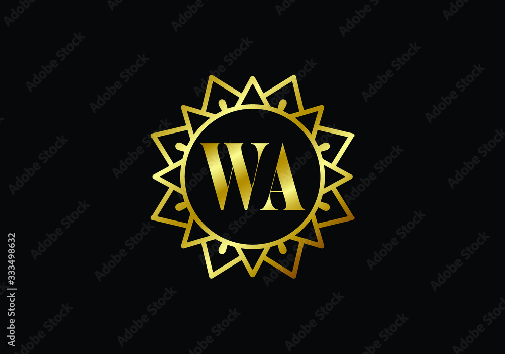 W A, WA Initial Letter Logo design vector template, Graphic Alphabet Symbol for Corporate Business Identity W A, WA Initial Letter Logo design vector template, Graphic Alphabet Symbol for Corporate Business Identity
