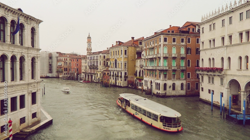 A grey day in Venice.