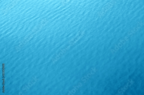 Fototapete blue water background texture of sea surface top down view Natural color of ocea